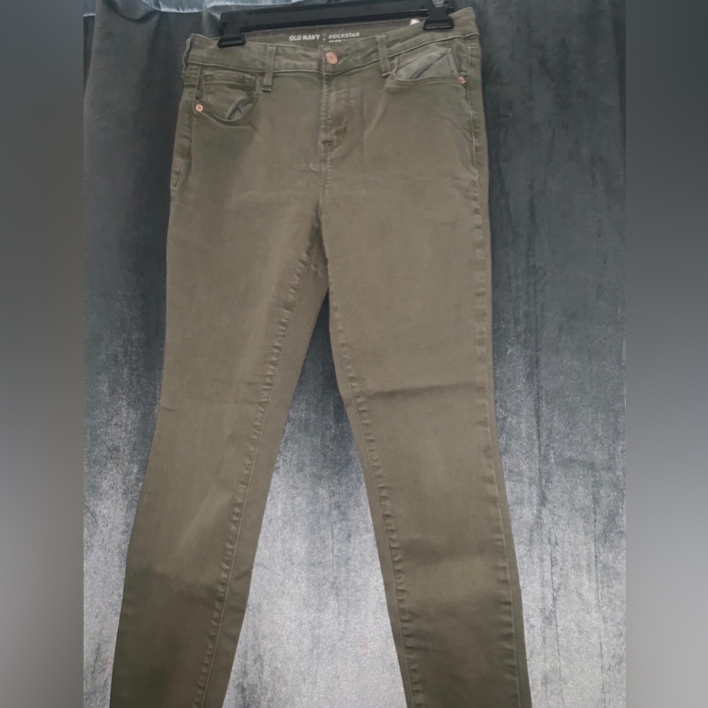 Green old navy jeans